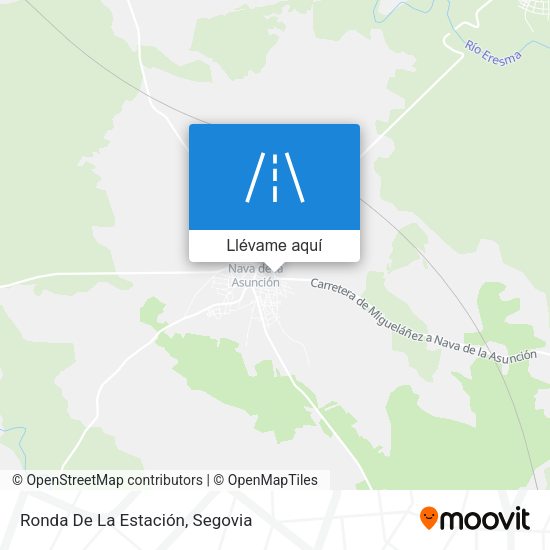 Mapa Ronda De La Estación