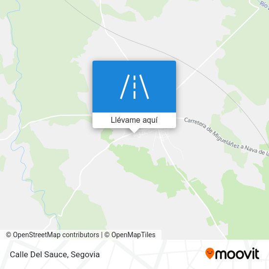 Mapa Calle Del Sauce