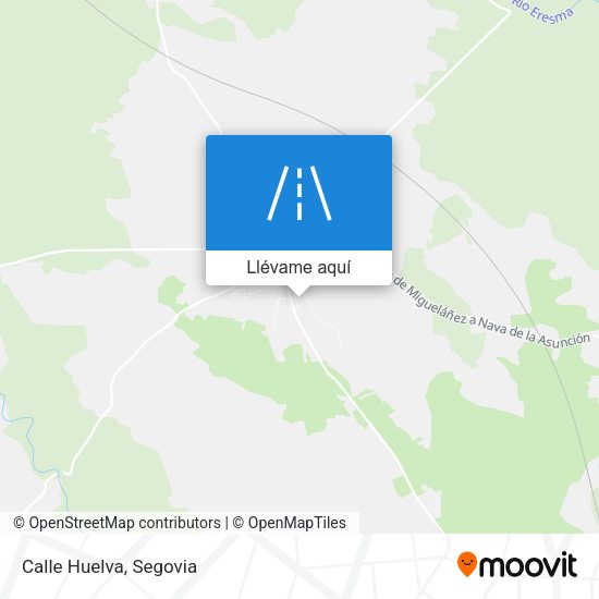 Mapa Calle Huelva