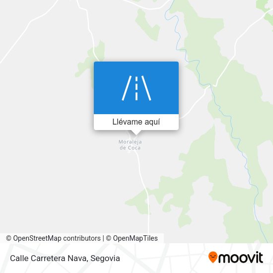 Mapa Calle Carretera Nava