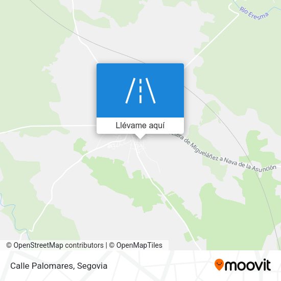 Mapa Calle Palomares