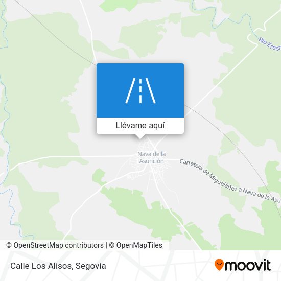 Mapa Calle Los Alisos