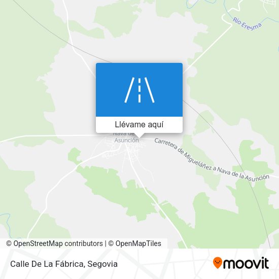 Mapa Calle De La Fábrica