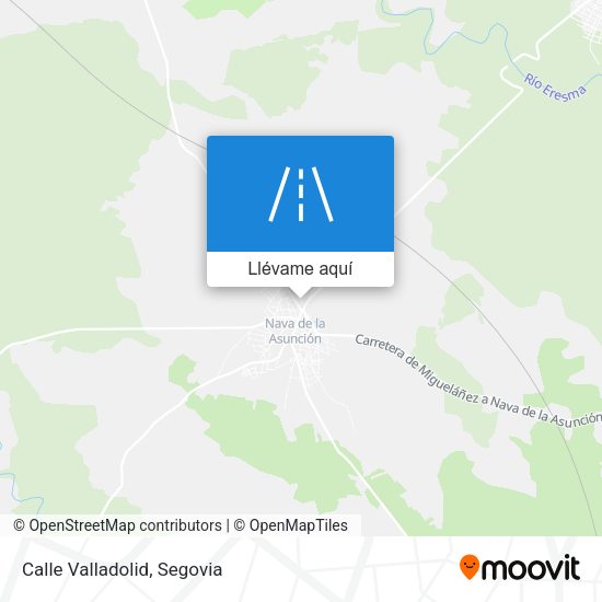 Mapa Calle Valladolid