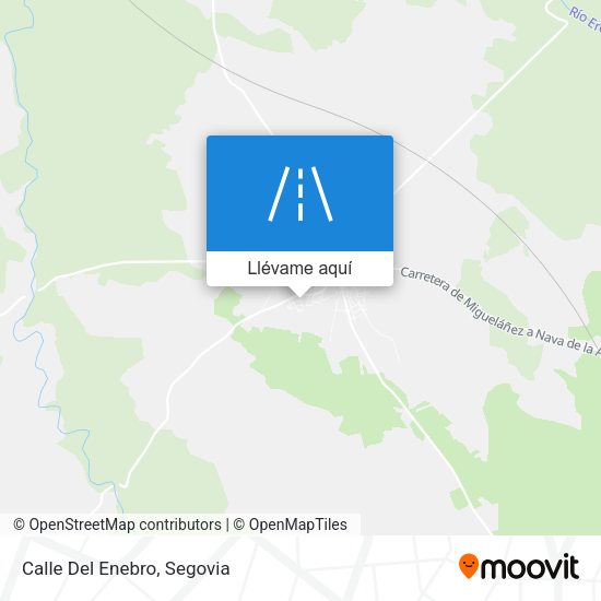 Mapa Calle Del Enebro
