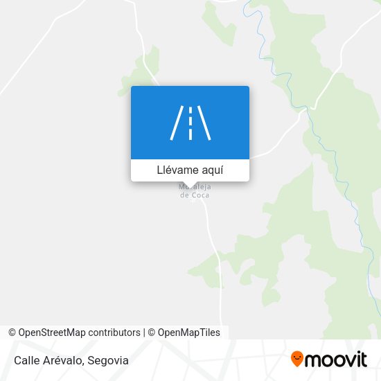 Mapa Calle Arévalo