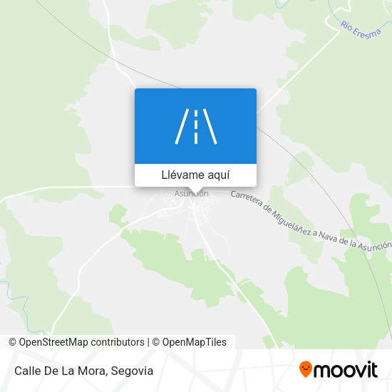 Mapa Calle De La Mora