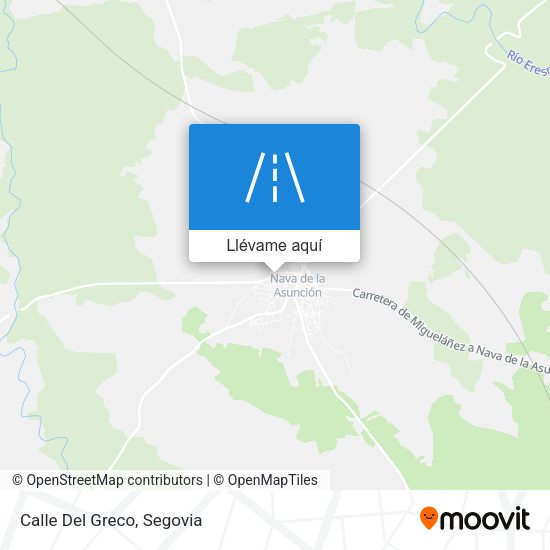 Mapa Calle Del Greco