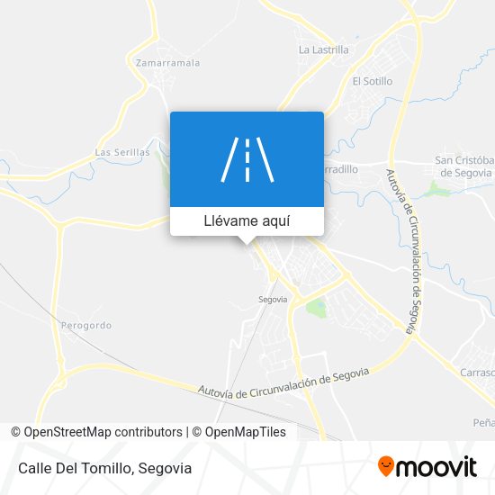 Mapa Calle Del Tomillo