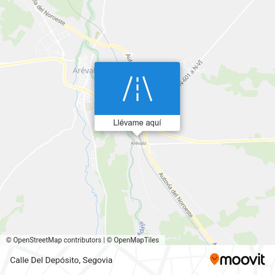 Mapa Calle Del Depósito