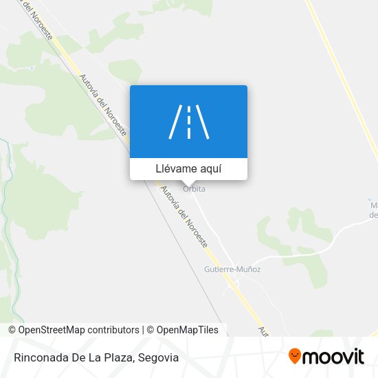 Mapa Rinconada De La Plaza