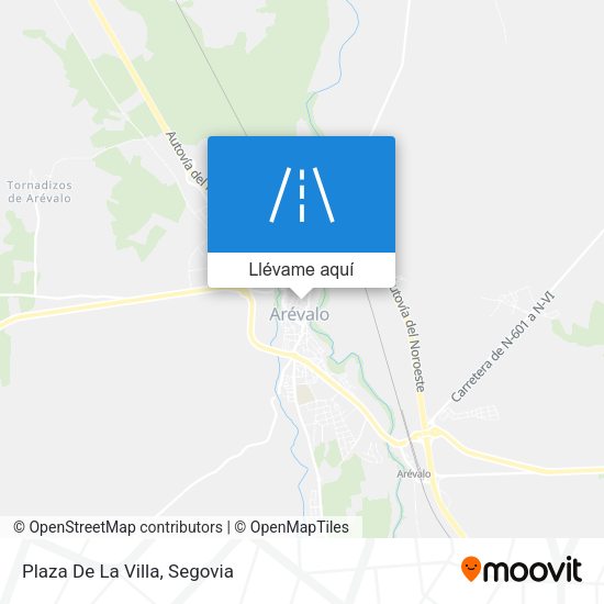 Mapa Plaza De La Villa