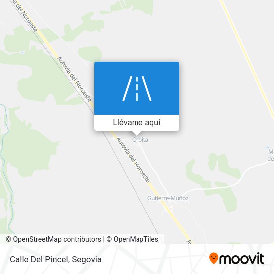 Mapa Calle Del Pincel