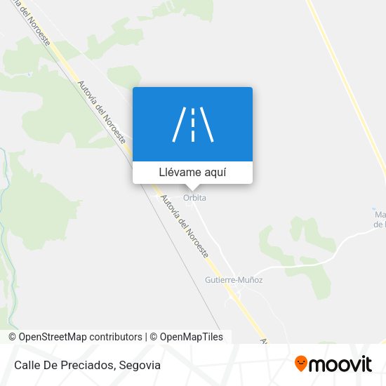 Mapa Calle De Preciados