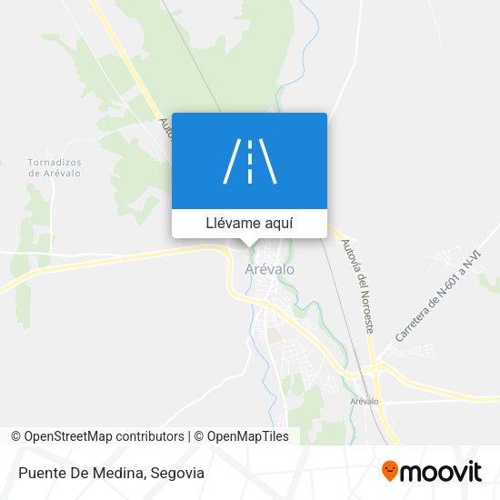 Mapa Puente De Medina