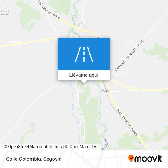 Mapa Calle Colombia
