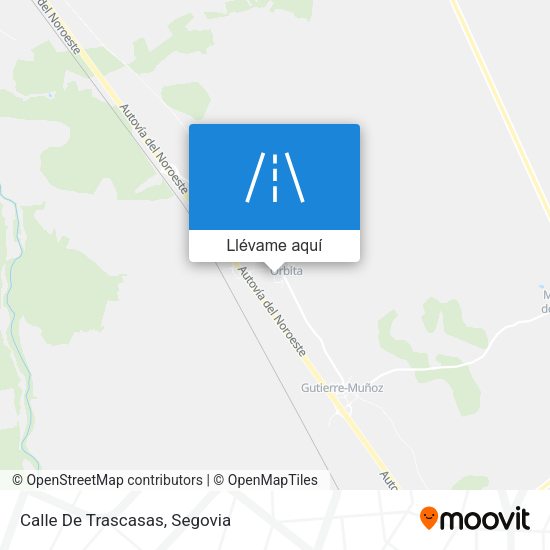 Mapa Calle De Trascasas