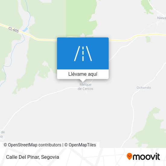 Mapa Calle Del Pinar