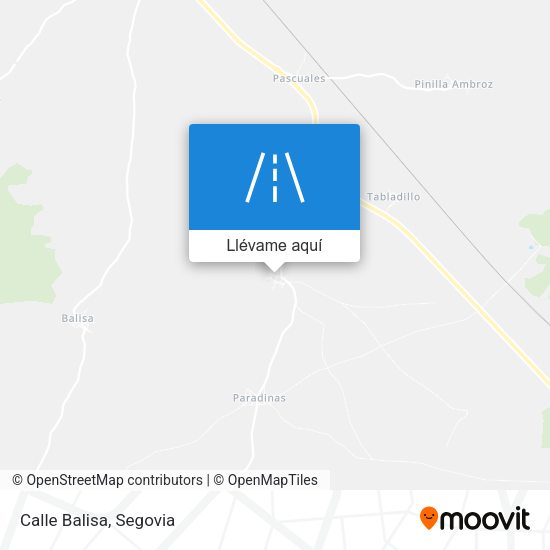 Mapa Calle Balisa