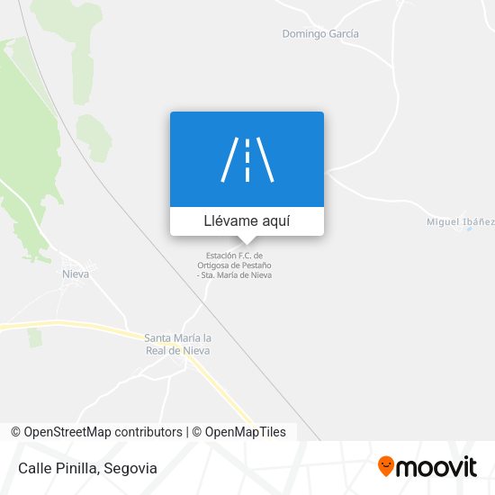 Mapa Calle Pinilla