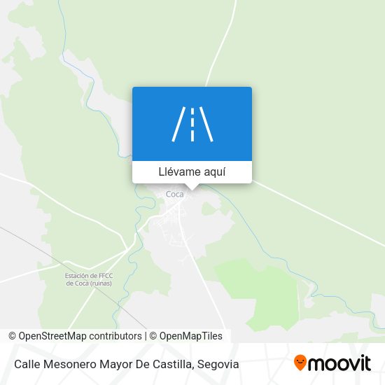 Mapa Calle Mesonero Mayor De Castilla