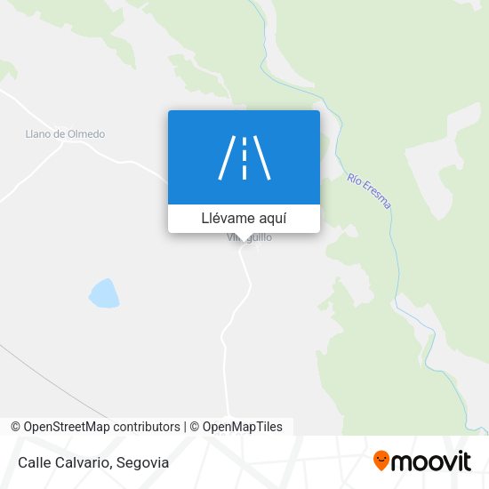 Mapa Calle Calvario