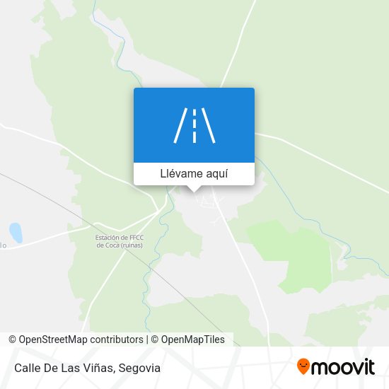 Mapa Calle De Las Viñas