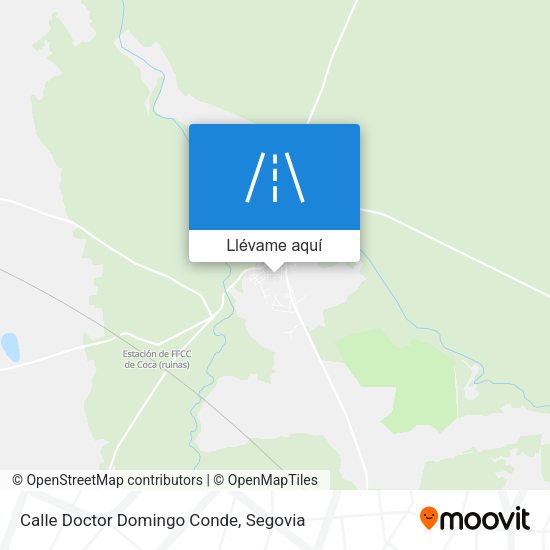 Mapa Calle Doctor Domingo Conde