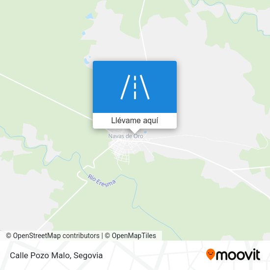 Mapa Calle Pozo Malo