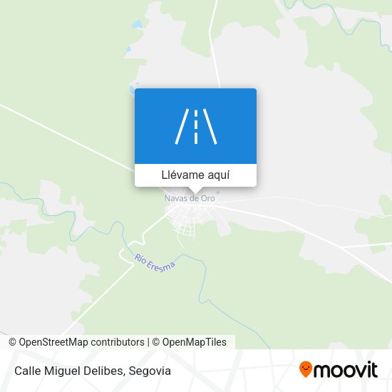 Mapa Calle Miguel Delibes
