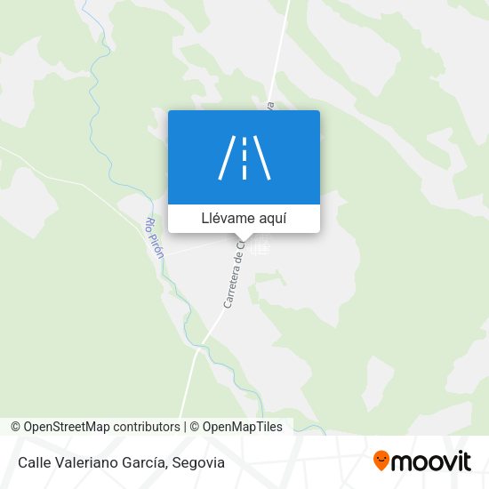 Mapa Calle Valeriano García