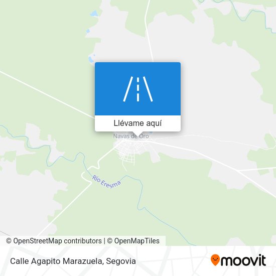 Mapa Calle Agapito Marazuela