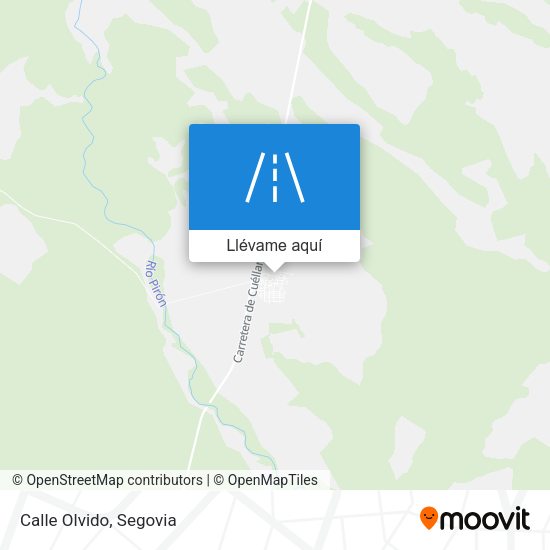 Mapa Calle Olvido