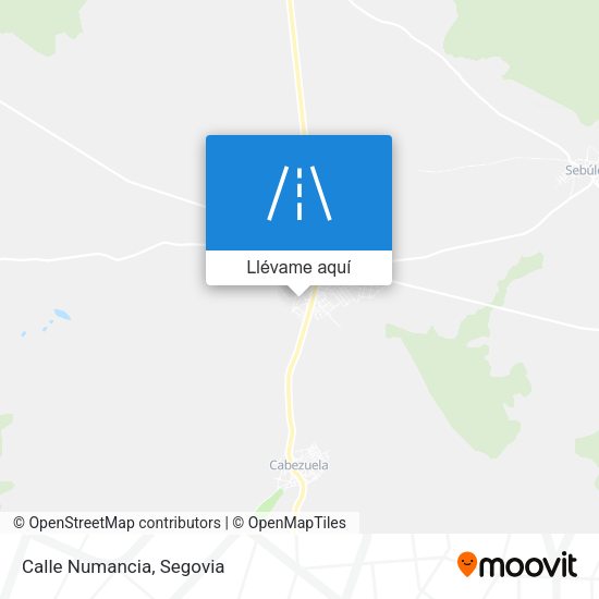 Mapa Calle Numancia