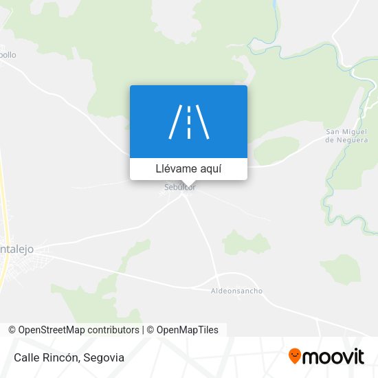 Mapa Calle Rincón