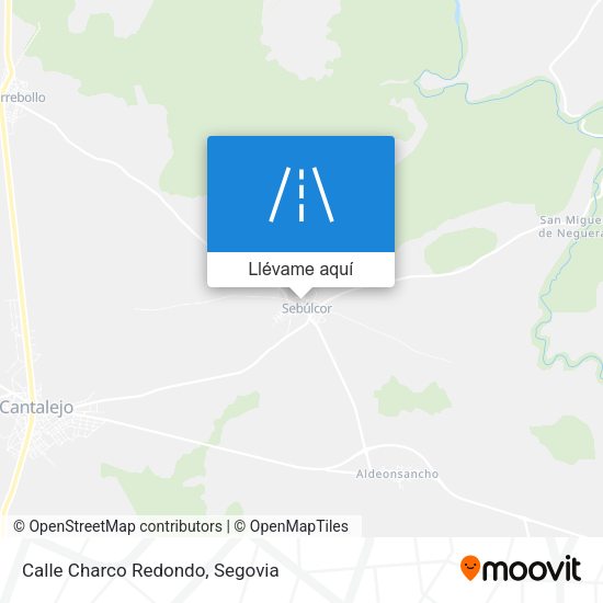 Mapa Calle Charco Redondo