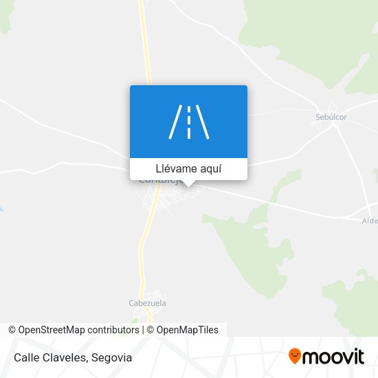 Mapa Calle Claveles