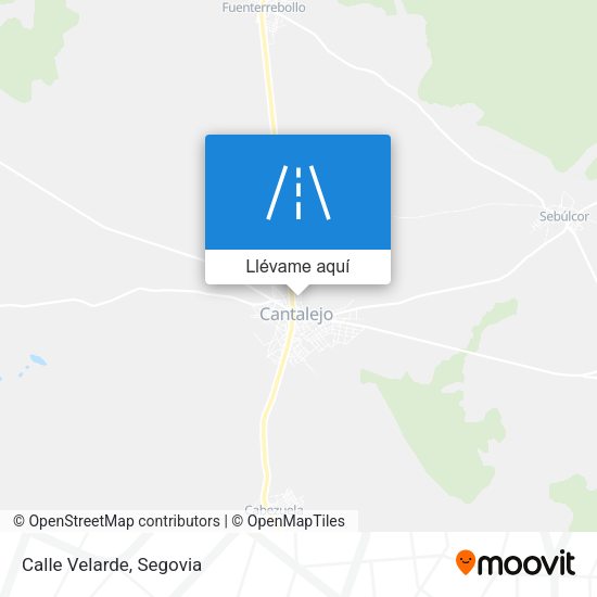 Mapa Calle Velarde