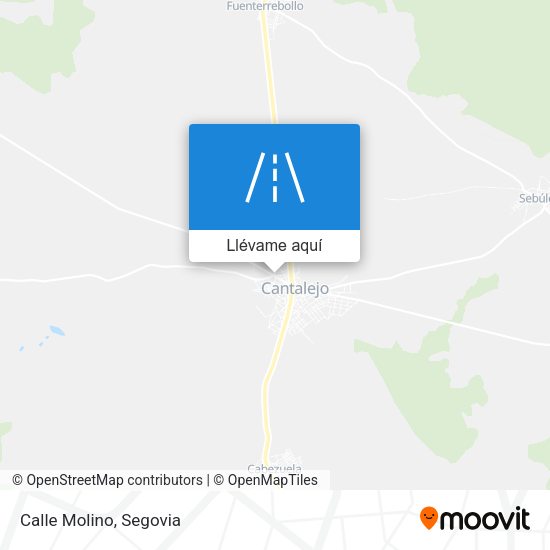 Mapa Calle Molino