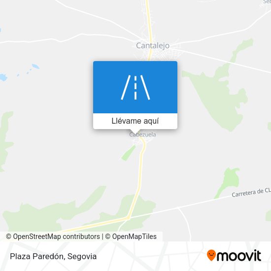 Mapa Plaza Paredón