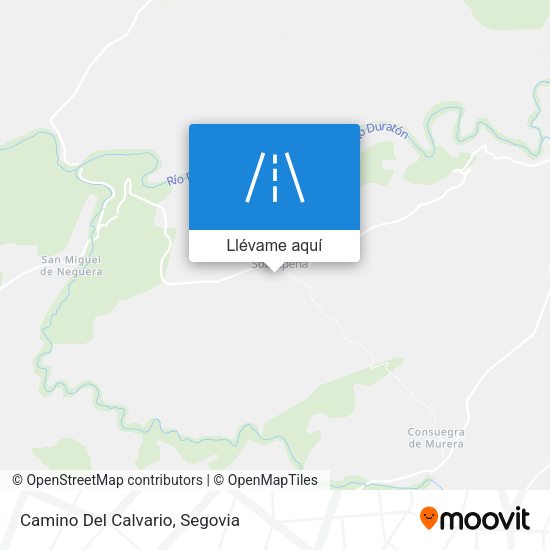 Mapa Camino Del Calvario