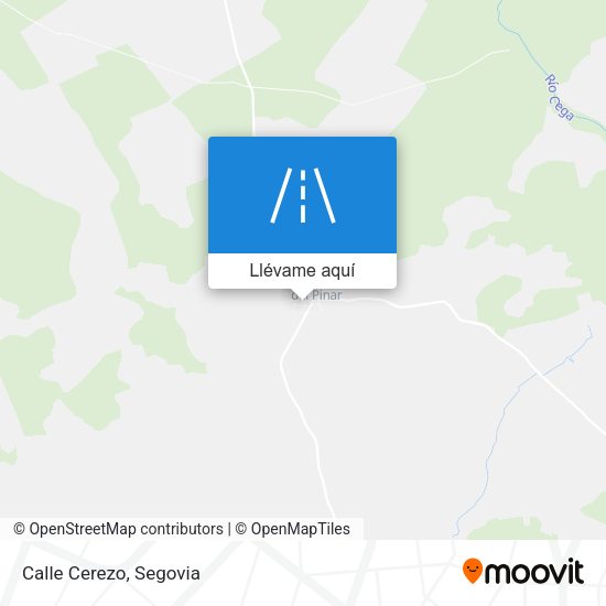 Mapa Calle Cerezo