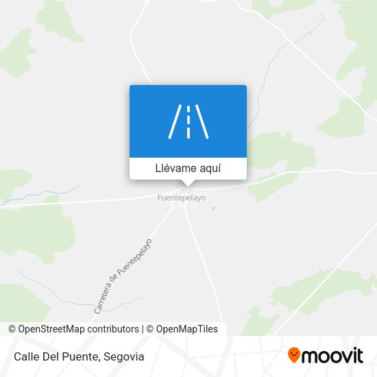 Mapa Calle Del Puente