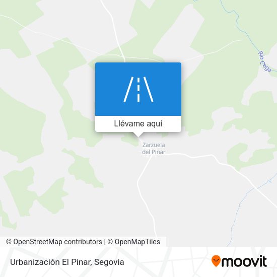 Mapa Urbanización El Pinar