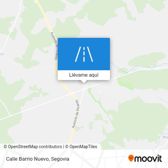 Mapa Calle Barrio Nuevo