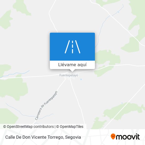 Mapa Calle De Don Vicente Torrego