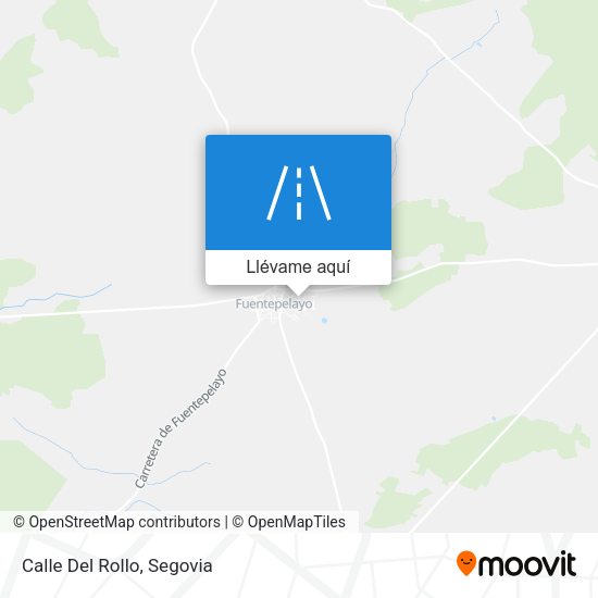 Mapa Calle Del Rollo