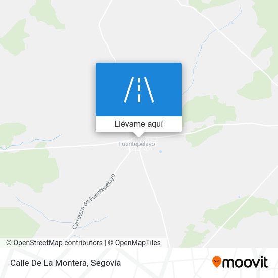Mapa Calle De La Montera