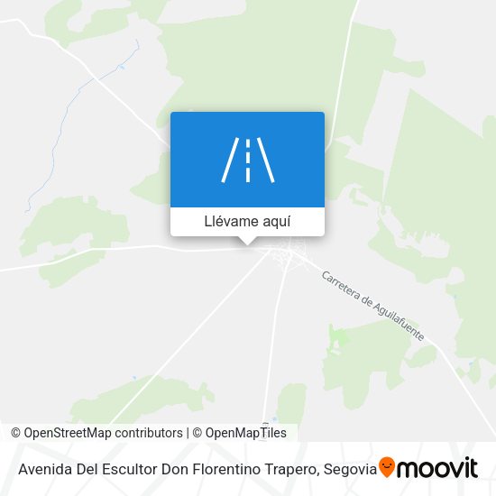 Mapa Avenida Del Escultor Don Florentino Trapero