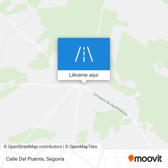 Mapa Calle Del Puente